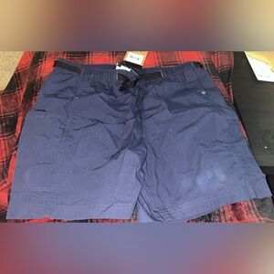 Navy Blue Casual Shorts
